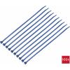 TRU COMPONENTS TC-12533356 stahovací pásky 280 mm 4.8 mm modrá Kov detekovatelný 100 ks