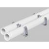 TRU COMPONENTS kabelová spona TC-12533308 Průměr kabelového svazku (rozsah) 40 mm (max) šedá 20 ks