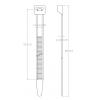 TRU COMPONENTS TC-12533312 stahovací pásky 280 mm 12.7 mm přírodní bílá HVAC 100 ks