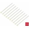TRU COMPONENTS TC-12533312 stahovací pásky 280 mm 12.7 mm přírodní bílá HVAC 100 ks