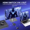 SpeaKa Professional SP-HDSW-200 3 porty HDMI přepínač UHD 7680 x 4320 Pixel