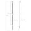 TRU COMPONENTS TC-12533360, stahovací pásky, 4.6 mm, 200 mm, černá, 100 ks
