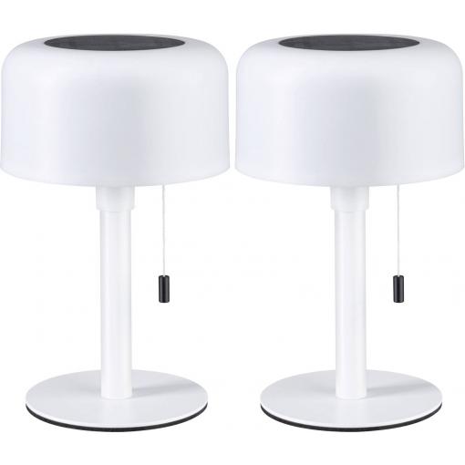 Paulmann 4064161334691 Bartja solární stolní lampa 1.6 W teplá bílá bílá