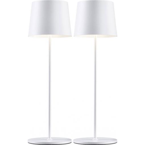 Paulmann 4064161334738 Gilo Akumulátorová stolní LED lampa 2.8 W bílá