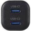 VOLTCRAFT CPS-40W/ 2 VC-RA401 USB nabíječka, 2x USB-C®, 40 W, Power Delivery 3.0, stříbrnočerná