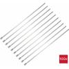 TRU COMPONENTS TC-12647636 TRU COMPONENTS TC-12647636 Ocelové stahovací pásky 290 mm 4.6 mm AISI 316 100 ks 290 mm 4.6 mm AISI 316 100 ks