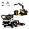 42175 LEGO® TECHNIC Nákladní vůz Volvo FMX s pásovým bagem EC230 Electric
