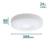 Philips 8720169301252 Coiner LED stropní svítidlo LED 24 W bílá