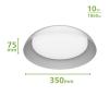 Philips 8720169300972 Fleta LED stropní svítidlo LED 10 W transparentní