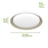 Philips 8720169301054 Pebblo LED stropní svítidlo LED 10 W bílá