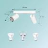 Philips Idris 8720169299092 stropní lampa GU10 bílá
