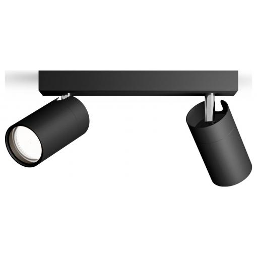 Philips Idris 8720169298996 stropní lampa GU10 černá