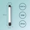 Philips Rover 8720169300293 LED koupelnové stropní světlo 10 W teplá bílá černá