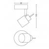 Philips Meranti 8719514465299 stropní lampa GU10 bílá