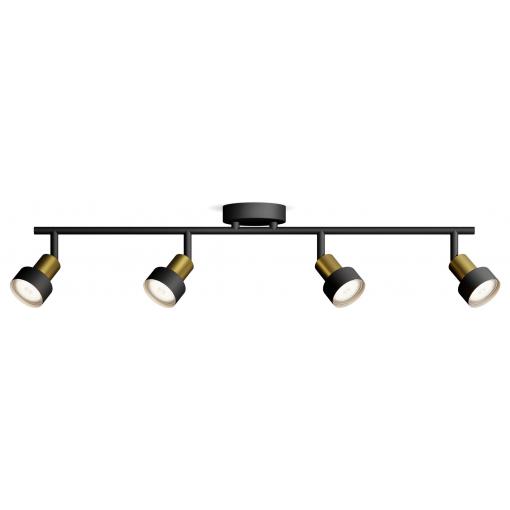 Philips Conduit 8720169299931 stropní lampa GU10 černá, zlatá