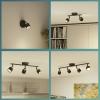 Philips Niall 8720169300156 stropní lampa GU10 černá, zlatá