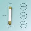 Philips Rover 8720169299498 LED koupelnové stropní světlo 5 W teplá bílá zlatá