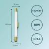 Philips Rover 8720169299399 LED koupelnové stropní světlo 10 W teplá bílá zlatá