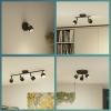 Philips Niall 8720169300118 stropní lampa GU10 černá, zlatá