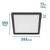 Philips SceneSwitch 8720169347953 LED panel 15 W teplá bílá černá