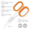 Slice 10546 univerzální nůžky leváci, praváci 132 mm oranžová, bílá
