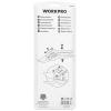 WorkPro WP332011 Pákové nůžky s nastavením výšky sečení, vč. nůžkového adaptéru na trávu a keře