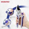 WorkPro WP332011 Pákové nůžky s nastavením výšky sečení, vč. nůžkového adaptéru na trávu a keře