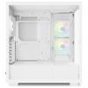 Sharkoon Rebel C60 RGB White midi tower PC skříň bílá 2 předinstalované ventilátory, 1 předinstalovaný ventilátor, prachový filtr, boční okno