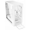 Sharkoon Rebel C60 RGB White midi tower PC skříň bílá 2 předinstalované ventilátory, 1 předinstalovaný ventilátor, prachový filtr, boční okno