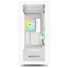 Sharkoon Rebel C60 RGB White midi tower PC skříň bílá 2 předinstalované ventilátory, 1 předinstalovaný ventilátor, prachový filtr, boční okno