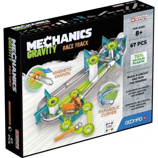 Geomag Mechanics Gravity dřevěná stavebnice Constructor počet dílů: 67 Věkové kategorie: od 7 let Package