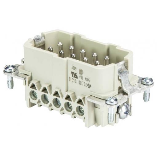 Wieland Electric 70.312.1040.0 zástrčková vložka Počet kontaktů 10 10 ks