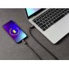 Renkforce USB kabel USB 2.0 USB-C ® zástrčka, USB-C ® zástrčka 1.00 m stříbrná (metalíza) RF-6249318