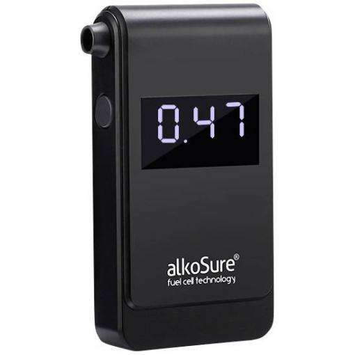 alkoSure alkohol tester černá (matná) 0.00 do 4.00 ‰ vč. displeje, různé jednotky