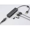 Renkforce RF-6382720 USB Hub 4 porty USB-A USB 2.0 480 MBit/s černá RF-USBH-110
