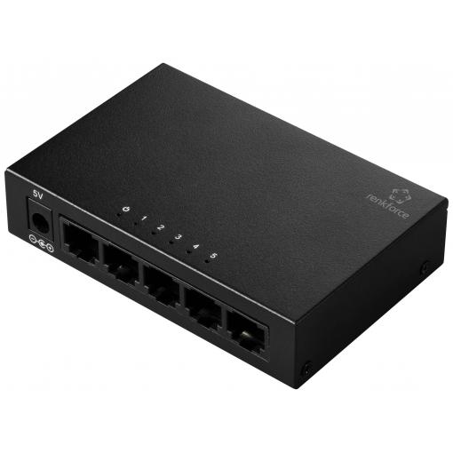 Renkforce RF-6385004 RF-6385004 síťový switch RJ45 5 portů 1 GBit/s