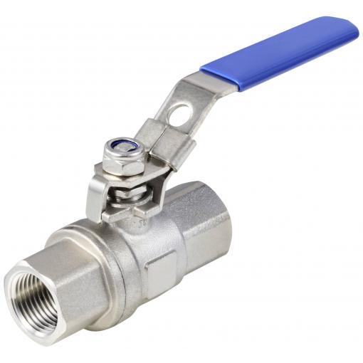 TRU COMPONENTS TC-2PC-DN15-316 TC-12770348 standardní kulový kohout Vnitřní závit: G1/2 64 bar (max) 1 ks