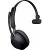 Jabra Evolve2 65 monaural Headset otevřená (On Ear) Bluetooth® mono černá regulace hlasitosti, Indikátor nabití, Vypnutí zvuku mikrofonu telefon