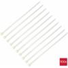 TRU COMPONENTS TC-12626016 stahovací pásky 550 mm 12.7 mm přírodní bílá HVAC 100 ks