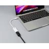 Renkforce USB-C®, DisplayPort adaptér [1x USB-C® zástrčka - 1x zásuvka DisplayPort] 0.15 m