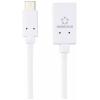Renkforce USB-C® adaptér [1x USB-C® 5 Gb/s - 1x USB 3.2 gen. 1 zásuvka A] 0.20 m kroucené páry