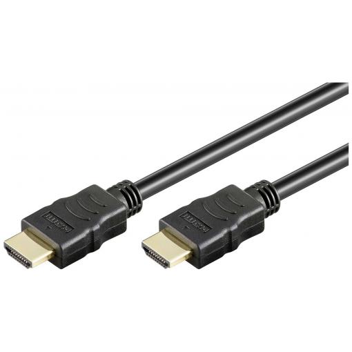 Goobay HDMI propojovací kabel Zástrčka HDMI-A 3 m černá 61160 4K UHD HDMI kabel