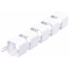 TRU COMPONENTS Modulární držák kabelu TC-12533292 plast ABS bílá 35 mm Množství: 15 ks