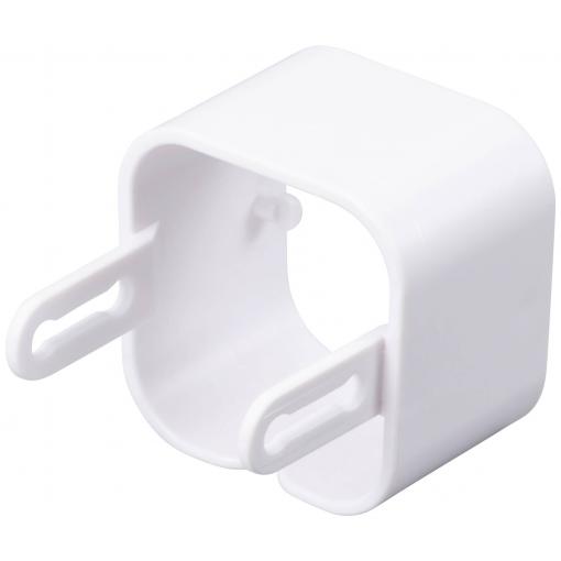 TRU COMPONENTS Modulární držák kabelu TC-12533300 plast ABS bílá 40 mm Množství: 15 ks