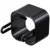 TRU COMPONENTS Modulární držák kabelu TC-12533296 plast ABS černá 40 mm Množství: 15 ks