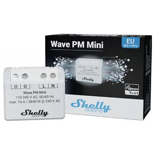 Shelly Shelly Qubino Wave PM Mini spínací a měřicí aktor Z-Wave