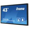 Iiyama ProLite TF4339AS-B1AG displej Digital Signage Energetická třída (EEK2021): F (A - G) 108 cm 42.5 palec 3840 x 2160 Pixel 24/7