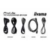 Iiyama ProLite TF4339AS-B1AG displej Digital Signage Energetická třída (EEK2021): F (A - G) 108 cm 42.5 palec 3840 x 2160 Pixel 24/7