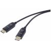 Renkforce optické vlákno / DisplayPort kabel Konektor DisplayPort, Konektor DisplayPort 10.00 m černá RF-6117766 8K UHD Kabel DisplayPort