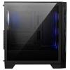 MSI PC- Gehäuse MSI MAG FORGE 320R AIRFLOW - midi tower herní pouzdro černá 3 předinstalované LED ventilátory, 1 předinstalovaný LED ventilátor, prachový